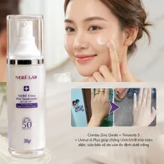 Bộ đôi Sữa Rửa Mặt, Kem Dưỡng NERÉ Làm Sạch Dịu Nhẹ Dưỡng Ẩm Chuyên Sâu