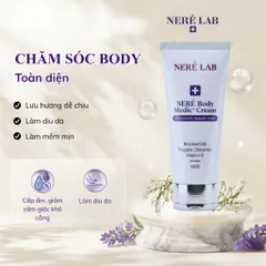 [MUA 2 TẶNG 1] Kem dưỡng thể NERÉ Body làm sáng da, dưỡng ẩm chuyên sâu, hỗ trợ làm trắng da
