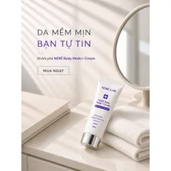 [MUA 2 TẶNG 1] Kem dưỡng thể NERÉ Body làm sáng da, dưỡng ẩm chuyên sâu, hỗ trợ làm trắng da