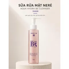 Bộ đôi Sữa Rửa Mặt, Kem Dưỡng NERÉ Làm Sạch Dịu Nhẹ Dưỡng Ẩm Chuyên Sâu