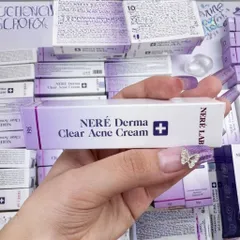 Bộ dưỡng da NERÉ Serum, Kem mụn, Kem chống nắng SPF50+ PA+++, Chăm sóc da mụn, Hỗ trợ giảm mụn, Bảo vệ da
