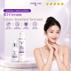 Bộ đôi NERÉ Serum, Kem dưỡng Derma Cera, Cấp ẩm, Phục hồi da, Làm dịu da nhạy cảm