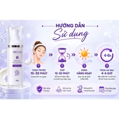 Bộ dưỡng da NERÉ Sữa rửa mặt, Serum, Kem chống nắng SPF50+ PA+++, Làm sạch dịu nhẹ, Cấp ẩm, Bảo vệ da trước tia UV