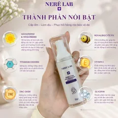 Bộ dưỡng da NERÉ Sữa rửa mặt, Serum, Kem dưỡng, Mặt nạ ngủ, Cấp ẩm chuyên sâu, Phục hồi da, Cho làn da căng bóng
