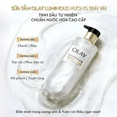 Sữa Tắm Sáng Da Olay Luminous Body Wash Hương Nước Hoa Cao Cấp 350g [hàng nhập khẩu]