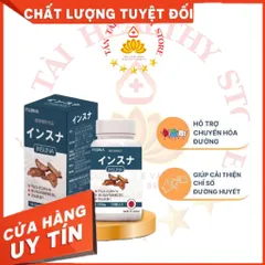 ✅[CHÍNH HÃNG] (MÃ: DP88K) INSUNA viên uống  Hỗ Trợ Ổn Định Đường Huyết,  Hộp/ 120 Viên.