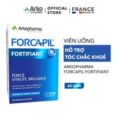 ✅[CHÍNH HÃNG] (MÃ: SP5NA0) ARKOPHARMA FORCAPIL FORTIFIANT - Hỗ trợ tóc chắc khỏe (phụ nữ có thai dùng được)