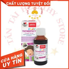 ✅[CHÍNH HÃNG] (MÃ: DP2SI5) Siro ho cho bé DOPPEL Kinder Thymepect Cough Syrup (Chai 100ml)