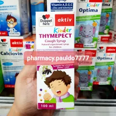 ✅[CHÍNH HÃNG] (MÃ: DP2SI5) Siro ho cho bé DOPPEL Kinder Thymepect Cough Syrup (Chai 100ml)