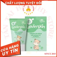 ✅[CHÍNH HÃNG] (MÃ: MP1C5) Kem dưỡng ẩm mềm da cho bé Lovin'skin giảm khô ngứa, nứt nẻ da (30g)