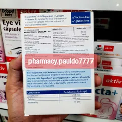 ✅[CHÍNH HÃNG] (MÃ: DP37N) Viên uống bổ sung Canxi phòng ngừa loãng xương DOPPEL Magnesium + Calcium + D3 30 viên