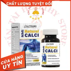 ✅[CHÍNH HÃNG] (MÃ: DP75ZE) Viên uống hỗ trợ xương răng chắc khỏe, giảm nguy cơ loãng xương NMI - NATURAL CALCI 60v