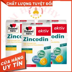 ✅[CHÍNH HÃNG] (MÃ: DP27N) Viên uống bổ sung kẽm DOPPEL Zincodin hỗ trợ tăng sức đề kháng (Hộp 30 viên)