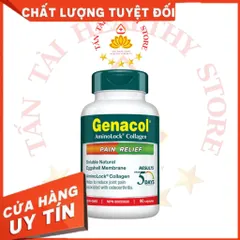 ✅[CHÍNH HÃNG] (MÃ: SP8KK) Thực phẩm bảo vệ sức khỏe xương khớp Genacol Pain Relief (90 Viên)