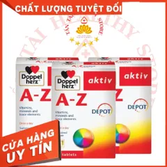 ✅[CHÍNH HÃNG] (MÃ: DP39N) Viên uống vitamin tổng hợp DOPPEL A-Z Depot hỗ trợ tăng cường sức khỏe và đề kháng