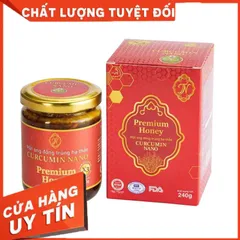 ✅[CHÍNH HÃNG] (MÃ: DP750) Mật ong đông trùng hạ thảo Curcumin Nano (Hũ 240g)