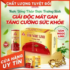 ✅[CHÍNH HÃNG] (MÃ: DP125470) Sâm Ngọc Linh Trường Sinh - đỏ