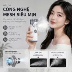 ✅[CHÍNH HÃNG] (MÃ: DP799) Máy Xông Khí Dung Cầm Tay Kachi YS35: Giải Pháp Hô Hấp Linh Hoạt Mọi Lúc, Mọi Nơi