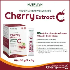 ✅[CHÍNH HÃNG] (MÃ: DP150290) Cherry Extract bổ sung vitamin C tăng cường miễn dịch