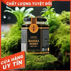 ✅[CHÍNH HÃNG] (MÃ: DP855) Mật ong Jahoney Manuka MGO 250+ 380g (kèm túi + hộp)