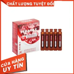 ✅[CHÍNH HÃNG] (MÃ: SP171) Dung dịch uống Feramax BC bổ sung sắt và acid folic cho cơ thể hộp 20 ống x 10ml