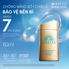 ✅[CHÍNH HÃNG] (MÃ: MP720) Sữa chống nắng dưỡng da kiềm dầu bảo vệ hoàn hảo Anessa Gold Milk SPF50+ PA++++ 60ml