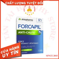 ✅[CHÍNH HÃNG] (MÃ: SP5BO5) ARKOPHARMA FORCAPIL ANTI CHUTE - Hỗ trợ tóc chắc khỏe, giảm nguy cơ rụng tóc (Hộp 30 viên)