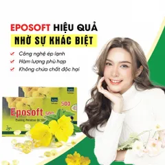 ✅[CHÍNH HÃNG] (MÃ: DP390) EPOSOFT 500 viên uống cân Bằng Nội Tiết Tố, Làm Đẹp Da, Hộp 30 Viên