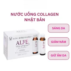 ✅[CHÍNH HÃNG] (MÃ: SP5941) Nước uống Collagen Nhật Bản ALFE White program - Giúp sáng đẹp da, giảm sạm nám