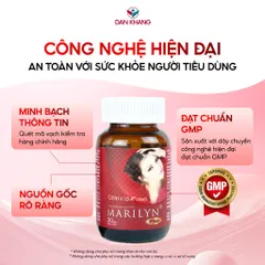 Viên uống Marilyn Plus bổ sung nội tiết tố nữ giảm khô hạn do suy giảm nội tiết tố
