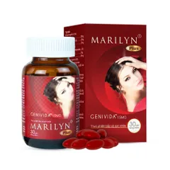 Viên uống Marilyn Plus bổ sung nội tiết tố nữ giảm khô hạn do suy giảm nội tiết tố