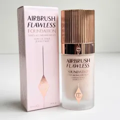 Kem Nền Charlotte Tilbury Airbrush Flawless Foundation Tone 1 Cool/Froid 30ml - Che Khuyết Điểm Tự Nhiên, Chính Hãng Anh Quốc 806721