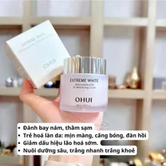 [Chính hãng] Kem dưỡng trắng da Ohui extreme white 60ml Hàn Quốc