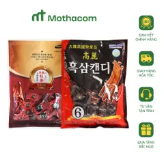 Kẹo Sâm 6 Năm Tuổi Nhập Khẩu Hàn Quốc [Hắc Sâm 170G] và [Hồng Sâm 200G] Hàng Nội Địa - Hỗ Trợ Bồi Cơ Thể Giúp Tỉnh Táo