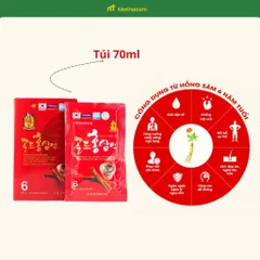 Nước Hồng Sâm Dream Korea Ginseng Drink Sobek 30g x 70ml  Là Sản Phẩm Cao Cấp Được Chiết Xuất Từ Hồng Sâm Hàn Quốc