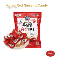 Kẹo Hồng Sâm 365 Không Đường 500g Hàn Quốc Chính Hãng – Kẹo Sâm Cho Người Ăn Kiêng, Người Lớn Tuổi, Dân Văn Phòng