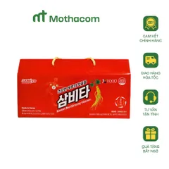 Nước uống Hồng sâm SAMITA Nhập Khẩu Hàn Quốc - Cho Người Tập Thể Thao – Bổ Sung Năng Lượn, Hỗ Trợ Phục Hồi & Sức Bền
