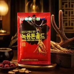 Nước Hồng Sâm Nhung Hươu TaeWoong Korea Deer Antler Gold Hộp 30 gói x 60ml - Hàng Có Mặt Tại Siêu Thị - TTTM