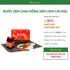 Nước Chai Hồng Sâm Hàn Quốc Korean Red Ginseng (100ml/Chai) - Chiết Xuất Từ Hồng Sâm Linh Chi