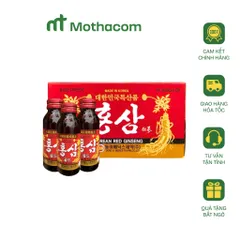 Nước Chai Hồng Sâm Hàn Quốc Korean Red Ginseng (100ml/Chai) - Chiết Xuất Từ Hồng Sâm Linh Chi