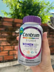 💊 Centrum Silver Women 50+ Vitamin tổng hợp cho phụ nữ trên 50 tuổi, lọ 200 viên chính hãng