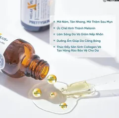 ✨ Serum Melas Plus Prettyskin mờ nám, dưỡng trắng chuyên sâu chính hãng 30ml
