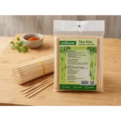 Tăm Xiên Tre KOCHI Que Xiên Nướng BBQ Thịt Rau Củ Tự Nhiên An Toàn 15cm 20cm