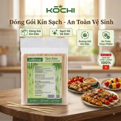 Tăm Xiên Tre KOCHI Que Xiên Nướng BBQ Thịt Rau Củ Tự Nhiên An Toàn 15cm 20cm