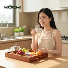 Khay gỗ KOCHI – Kích thước 23x30cm Đa năng, tiện lợi cho mọi không gian