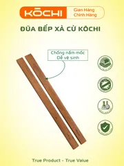 Đũa bếp (Đũa Cả) Đũa Xào Xà Cừ Kochi  – gỗ tự nhiên an toàn, sấy khô, không hóa chất, không độc hại
