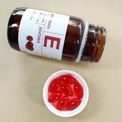 Viên uống Vitamin E đỏ 400 mg (chai thủy tinh) |30 viên| Ngăn ngừa oxy hóa hiệu quả & Duy trì chức năng của nhiều cơ quan trong cơ thể [S/P Chuẩn Nga]