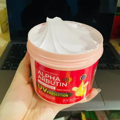 Kem dưỡng trắng chống nắng Alpha Arbutin New UV Serum Protection 500g Thái Lan