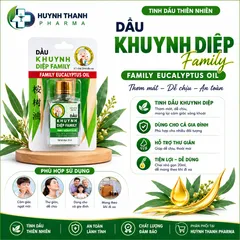 DẦU KHUYNH DIỆP FAMILY - CHAI 25ML.