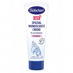 (Đức) Kem Hăm Bubchen Spezial Wundschutz Creme Chính Hãng Cho Bé Hỗ Trợ Bảo Vệ, Làm Dịu Và Phục Hồi Da Hăm Đỏ Rát